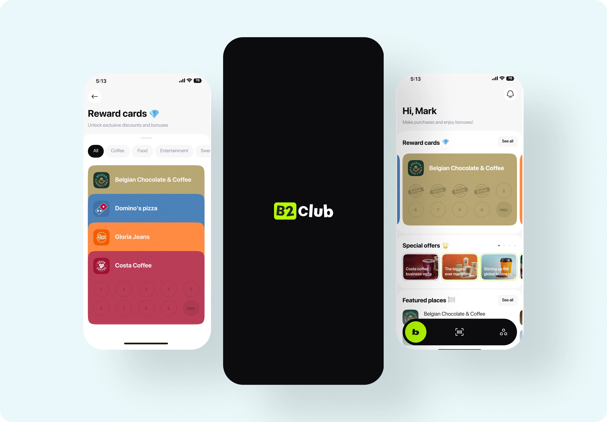 B2Club — Mobil tətbiq