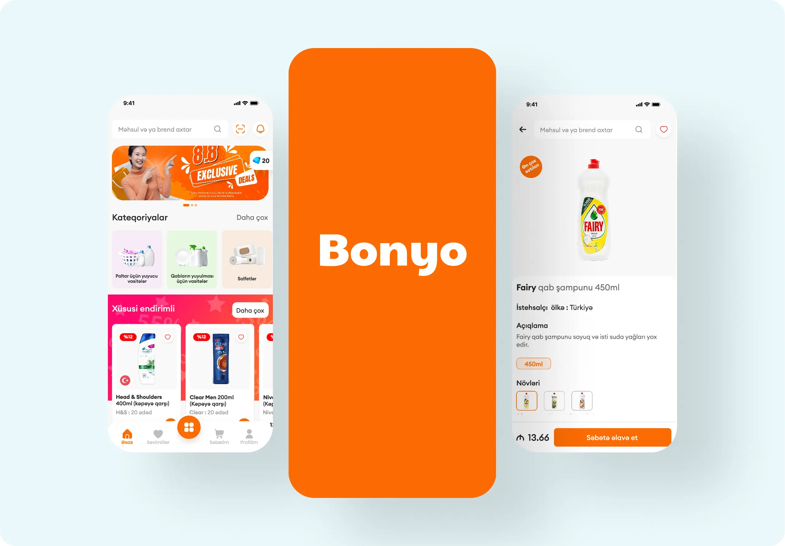 Bonyo — Mobil tətbiq