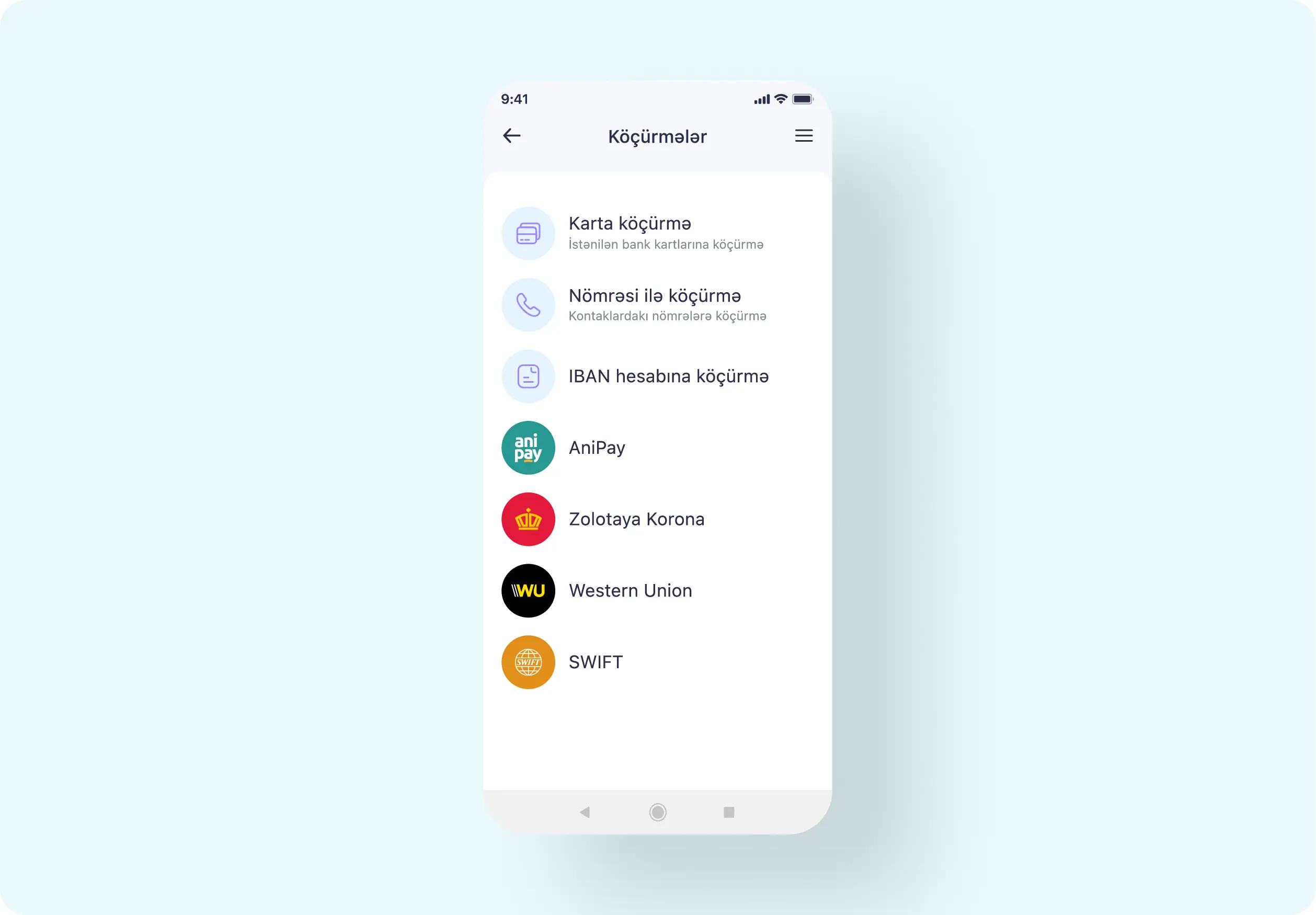 MyBank app